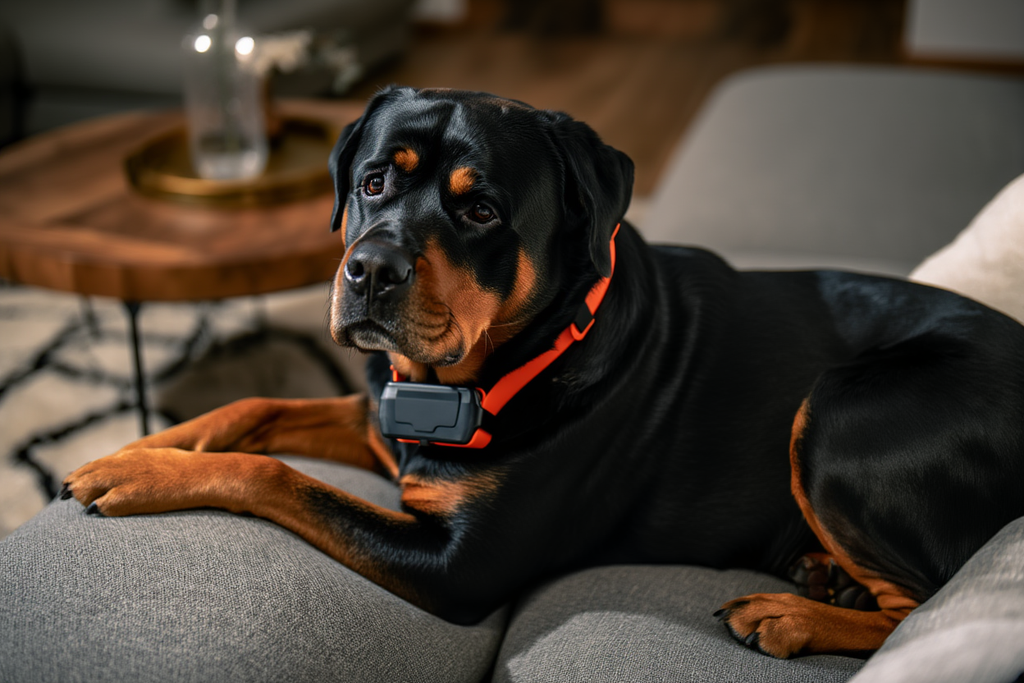 Collier GPS pour chien – Localisation via application et zone de sécurité